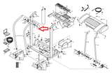 Proform Image Weslo Lifestyler Treadmill Folding Latch Pin Assembly 159108 - fitnesspartsrepair