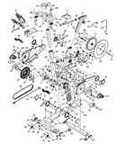 ProForm LE TOURDEFRANCE Stationary Bike Right Clip On Cleat Pedal LTDF-ICP-RCOCP - hydrafitnessparts