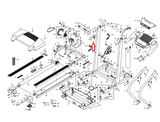 Proform Lifestyler Reebok Gold's Gym Weslo Treadmill Latch Bracket 169403 - fitnesspartsrepair