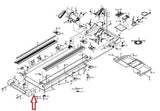 Proform Lifestyler Weslo Image Treadmill OEM Rear Plastic Endcap 156817 - fitnesspartsrepair