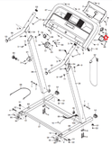 Proform Lifestyler Weslo Treadmill Speaker Screw 241682 - hydrafitnessparts