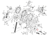 Proform Nordictrack Cardiohiit 2450 Evo Stride Elliptical Transport Wheel 375922 - hydrafitnessparts