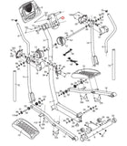 Proform Nordictrack Image 130 850 XP 130 Elliptical Console Bracket 234442 - hydrafitnessparts