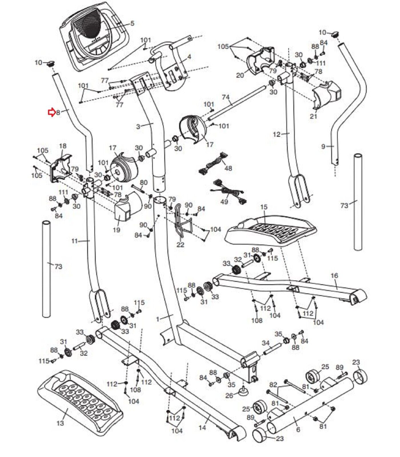 Cx1000 nordictrack 2024 elliptical