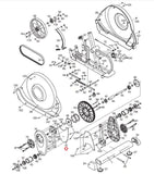 Proform NordicTrack Image 850 XP130 890 Elliptical Blue Inner Crank Cover 228283 - hydrafitnessparts