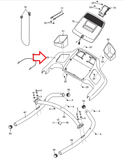 Proform PFTL050990 PFTL050991 PFTL080990 Treadmill Console Base Cover 291223 - hydrafitnessparts