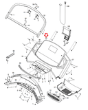 ProForm PFTL981154 PFTL981153 Treadmill Display Console Assembly 401864 - fitnesspartsrepair