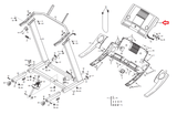 Proform Pro 1500 6.0 GSX Treadmill Display Console Panel ETPF51105 236713 - fitnesspartsrepair