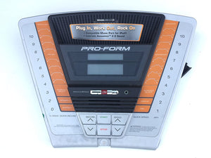 Proform i Series 785 E 985 Audio Trainer Treadmill Display Console