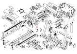 Proform Reebok E35s 290 RS RX 820 Treadmill Frame Spacer 180884 - hydrafitnessparts