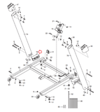Proform Reebok Treadmill Left Upright Spacer 283482 or 257335 - hydrafitnessparts