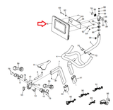 Proform Smart Power 10.0 Bike Display Console Penal EBPF79920 414729 or 414694 - fitnesspartsrepair