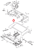 ProForm Sport 1200 PFTL595060 Treadmill Motor Hood Shroud Cover 239834 247694 - hydrafitnessparts