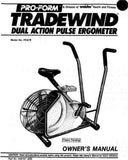 Proform Tradewind - PFATP0 Stationary Bike Owner Manual 046197 - hydrafitnessparts