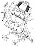 Proform Treadmill Display Console 317475 ETPF39511 318097 - fitnesspartsrepair