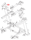 Proform Treadmill Left Column Cover 31092 - fitnesspartsrepair