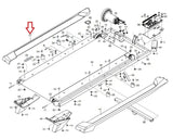 Proform Treadmill Left Foot Rail Cover 327452 347940 - fitnesspartsrepair