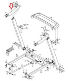 Proform Treadmill Left Handrail Assembly 347723 - fitnesspartsrepair