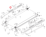 Proform Treadmill Left Rail Deck Kit MP-257287-1 262723 or 257287 - fitnesspartsrepair