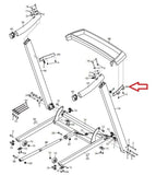 Proform Treadmill Right Tray Bracket 347834 - fitnesspartsrepair