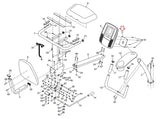 Proform Upright Bike Console Support Bracket 317930 - hydrafitnessparts