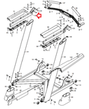 ProForm Weider Pro 5000 2000 9000 Treadmill Left Handrail 424424 - hydrafitnessparts