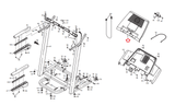 Proform XP 550S 831.296750 296751 306110 Treadmill Display Console Panel 234580 - hydrafitnessparts