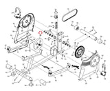 Proform XP440 R 4.0 ES Upright Bike Magnetic Resistance Brake Mechanism 348597 - hydrafitnessparts