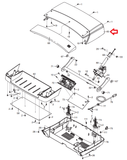 Profrom 3.25 CHP Treadmill Motor Hood Cover 301487 - fitnesspartsrepair