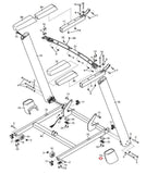 Reebok Proform RT6.0 1350 T8.0 T7.0 T12.2 C700 Treadmill Right Base Cover 316202 - hydrafitnessparts