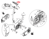 Schwinn 130 Journey 1.0 Upright Bike Display Console Assembly YM0202-7 - fitnesspartsrepair