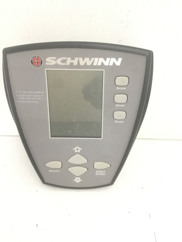 Schwinn 215P Recumbent Bike Display Console Assembly M7672A 100-0500-701 - fitnesspartsrepair