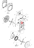 Schwinn 420 420A 425 430 431 E514c MY'12 Elliptical C Magnet Brake 000-8408 - fitnesspartsrepair