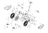 Schwinn AD6 - 100250 AD2 - 100425 AD2-100216 Stationary Bike Right Crank 8002259 - hydrafitnessparts