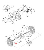 Schwinn AD6 AD3 Airdyne Evolution Pro/Comp Upright Bike Chain Tensioner 90830 - hydrafitnessparts