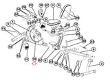 Schwinn Fitness Active 20 Recumbent Bike Crank Arm Assembly 003-7719 - hydrafitnessparts