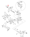 Schwinn Recumbent Bike Left Pedal With Strip Extra Wide 98156 - hydrafitnessparts