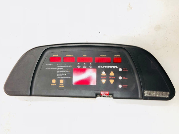 Schwinn Treadmill Display Console - fitnesspartsrepair