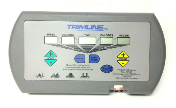 Schwinn Trimline Treadmill Display Console Panel KK-2189 or QQ-2063 or MM-2092 - hydrafitnessparts