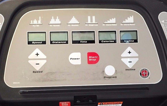Schwinn Trimline Treadmill Upper Display Electronics Console - fitnesspartsrepair