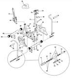 Schwinn Upright Bike Rear Stabilizer Endcap 91626 - hydrafitnessparts