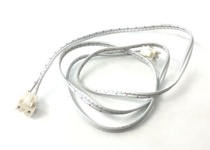 Smooth Fitness 9.65LC Treadmill Console Wire Harness White 2 Pin - hydrafitnessparts
