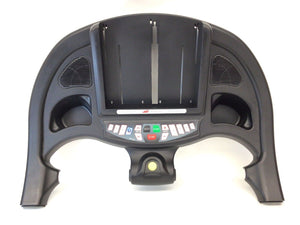 Smooth Fitness Treadmill Console Base Cover W/Center Control Membrane 9.65LCi-66 - hydrafitnessparts