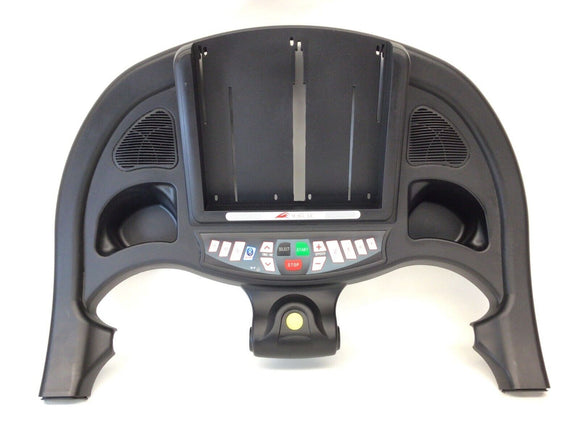 Smooth Fitness Treadmill Console Base Cover W/Center Control Membrane 9.65LCi-66 - hydrafitnessparts