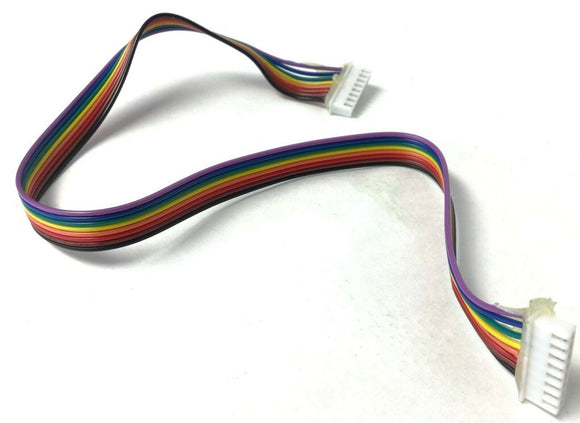 Sole F63 Treadmill Console Circuit Board Interconnect 8 Pin White Connector Wire - hydrafitnessparts