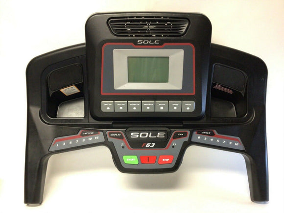 Sole Fitness F63 563816 Treadmill Display Console Panel CRZ4YT0170-20 - fitnesspartsrepair