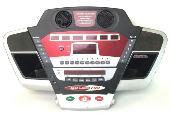Sole Fitness F80 WF80 WF63 F63 Treadmill Display Console Panel P02041 004277 - hydrafitnessparts