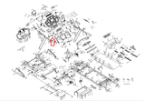 Sole Fitness Treadmill Key OCB Console Board D021126 YJ-5962-K1-V1.0 - 20120326 - fitnesspartsrepair