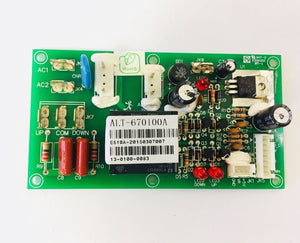 Sole Spirit Elliptical Incline Control Board Controller D012044 ALT-670100A - fitnesspartsrepair