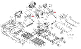 Spirit Esprit ET6 ET8 Treadmill Speed & Incline Adjustment Switch W/Cable 300m/m - fitnesspartsrepair